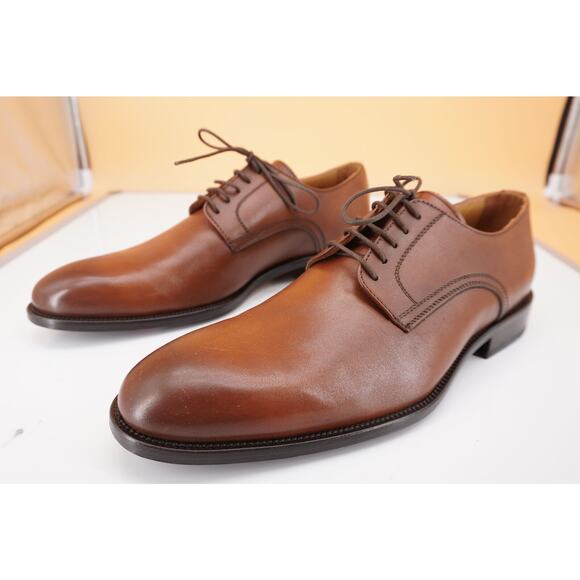 To Boot New York Bellaire Derby Oxford Dress Shoe Size 9 Burnished Brown $395 - Picture 9 of 10